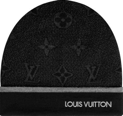 louis vuitton monogram beanie